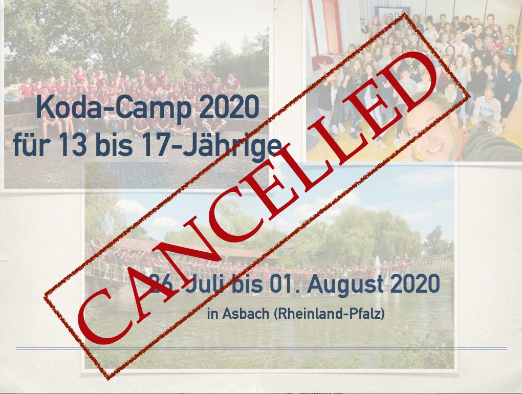 Cancelled: Koda-Camp 2020
